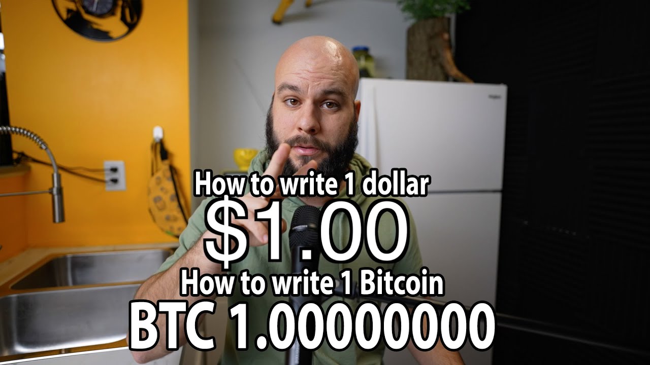 BTC & Satoshi's (sats) explained simply