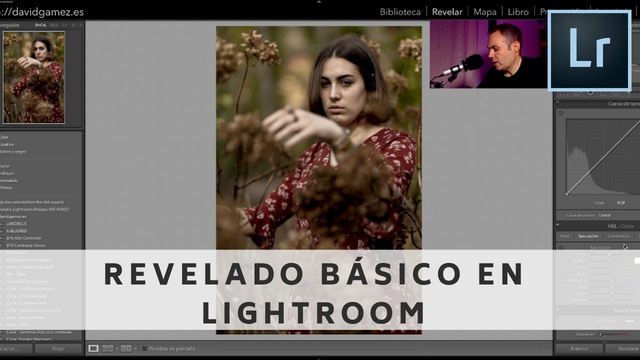 Revelado básico en Lightroom