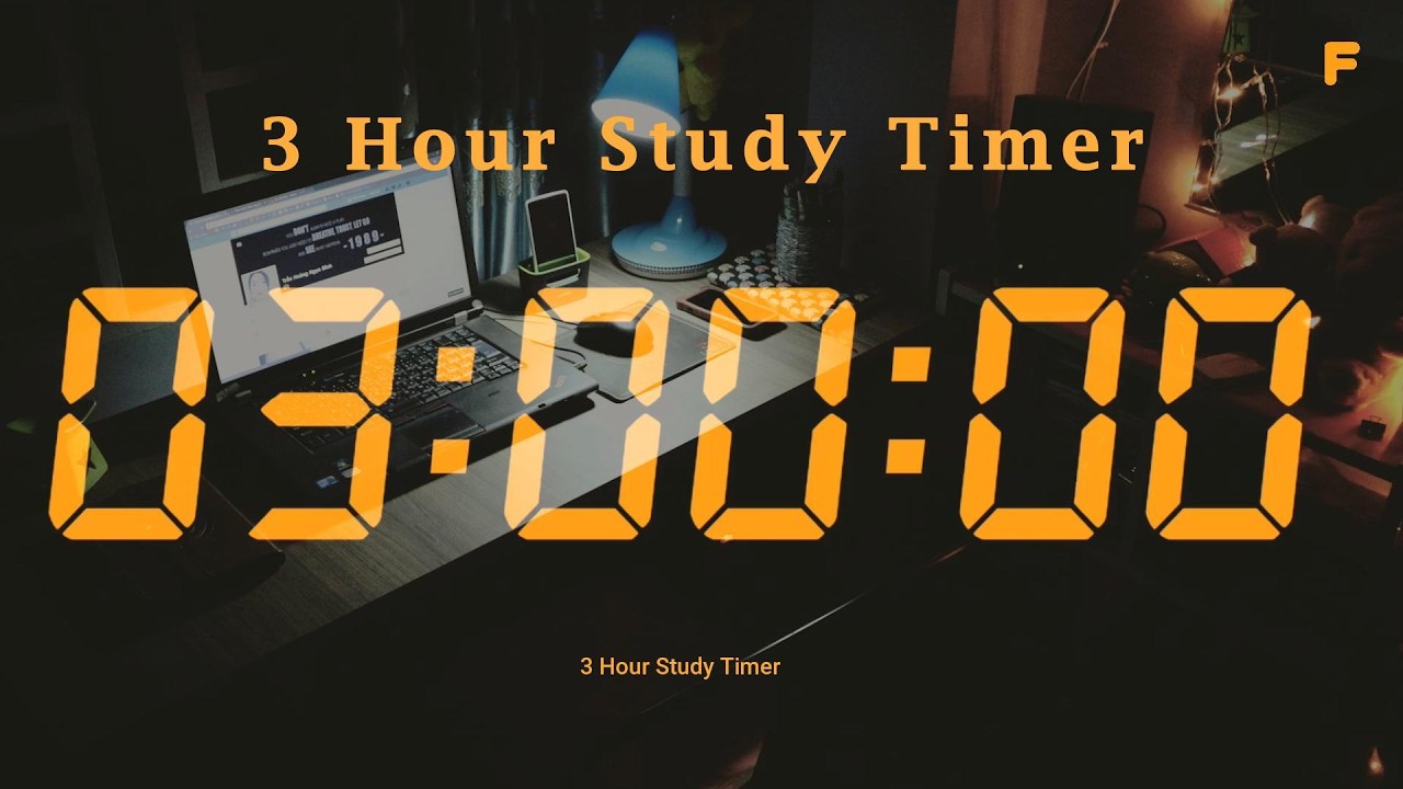 3 Hour Study Timer