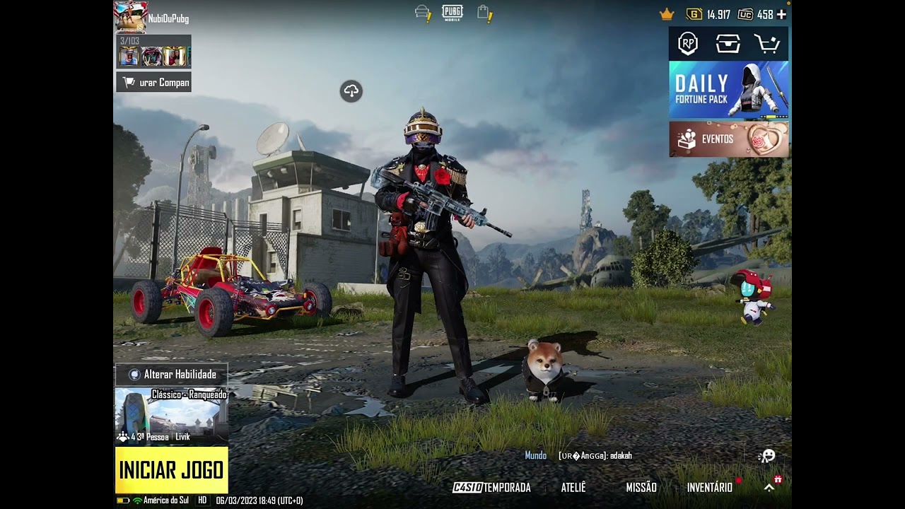 Pacote de atividades RP pubg mobile o que é como funciona entenda