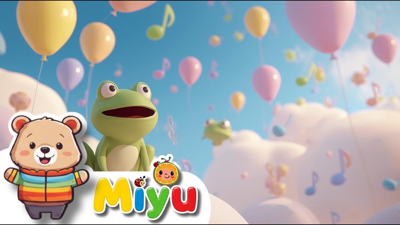 🎵 LEER KLEUREN, TELLEN & MEER met deze LEUKE kinderliedjes! | Miyu Kinderliedjes 🌈🐸🚔