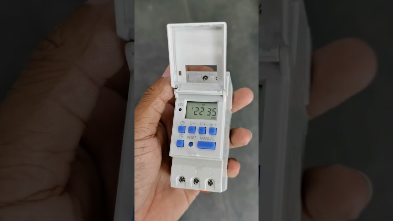 Digital timer switch #digitaltimer #timerswitch #electrical