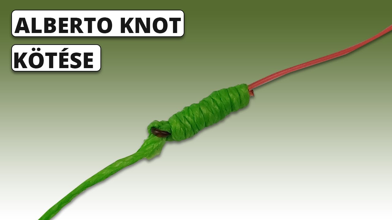 Alberto knot kötése - Get The Fish