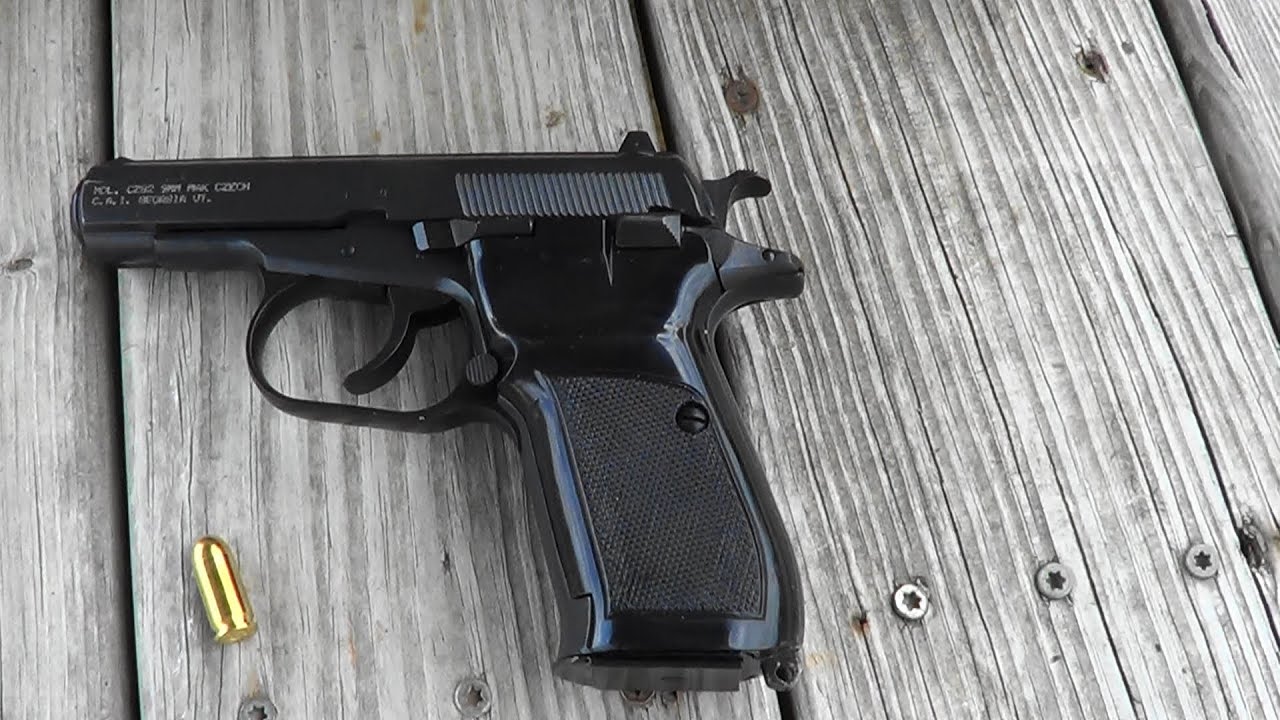 CZ Model 82 Pistol 9mm Makarov