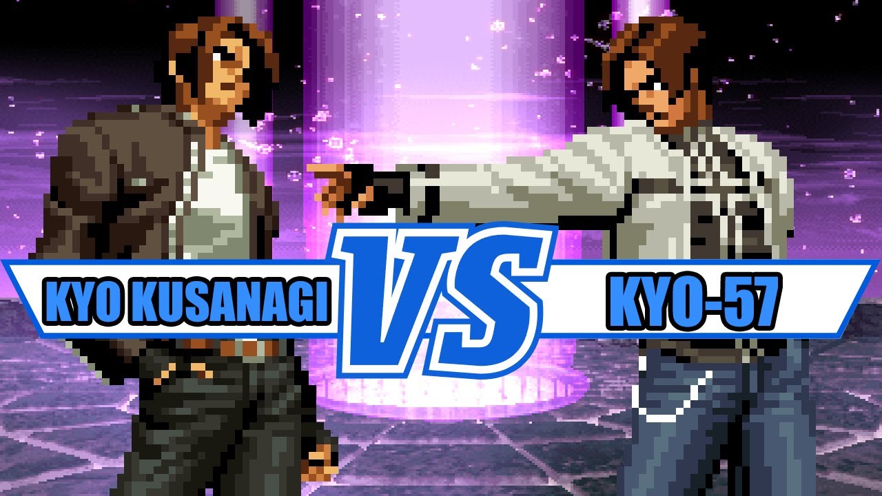 MUGEN: Kyo Kusanagi (Soul of the Mark) vs Kyo Clone-57 (Soul of the Mark)