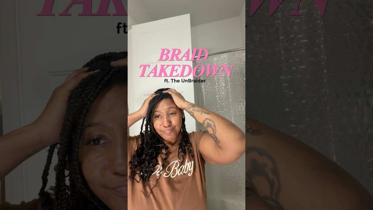 You need this for your next wash day! THE UNBRAIDER . Link is in the description 🥰