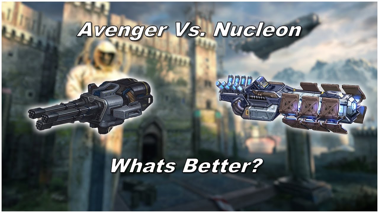 War Robots - ⚡Ao Jun Nucleon vs  Ao Jun Avenger Battle of Best Machine Guns⚡