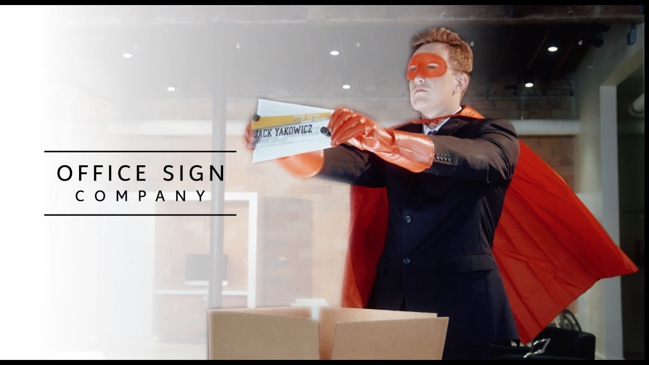 Office Sign Company: Hero Makers