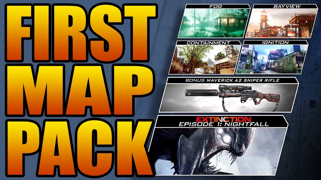 Call of Duty: Ghosts - ONSLAUGHT DLC! Scrapyard Remake, Mike Myers, Maverick Gun (Ghost Map Pack 1)