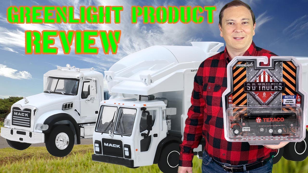 SD Trucks Series 8 in 1:64th Scale by Greenlight Collectibles – Mack & International Product Review