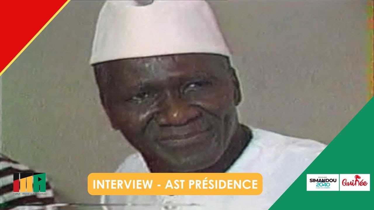 🎙️ Interview exclusive avec AST – Présidence 🇬🇳 | ARCHIVES  INA GN