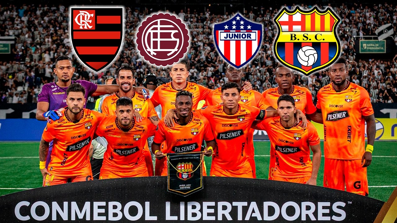 LOS POSIBLES RIVALES DE BARCELONA SC EN LA FASE DE GRUPOS DE LA LIBERTADORES 2026🔥 | XDOTES