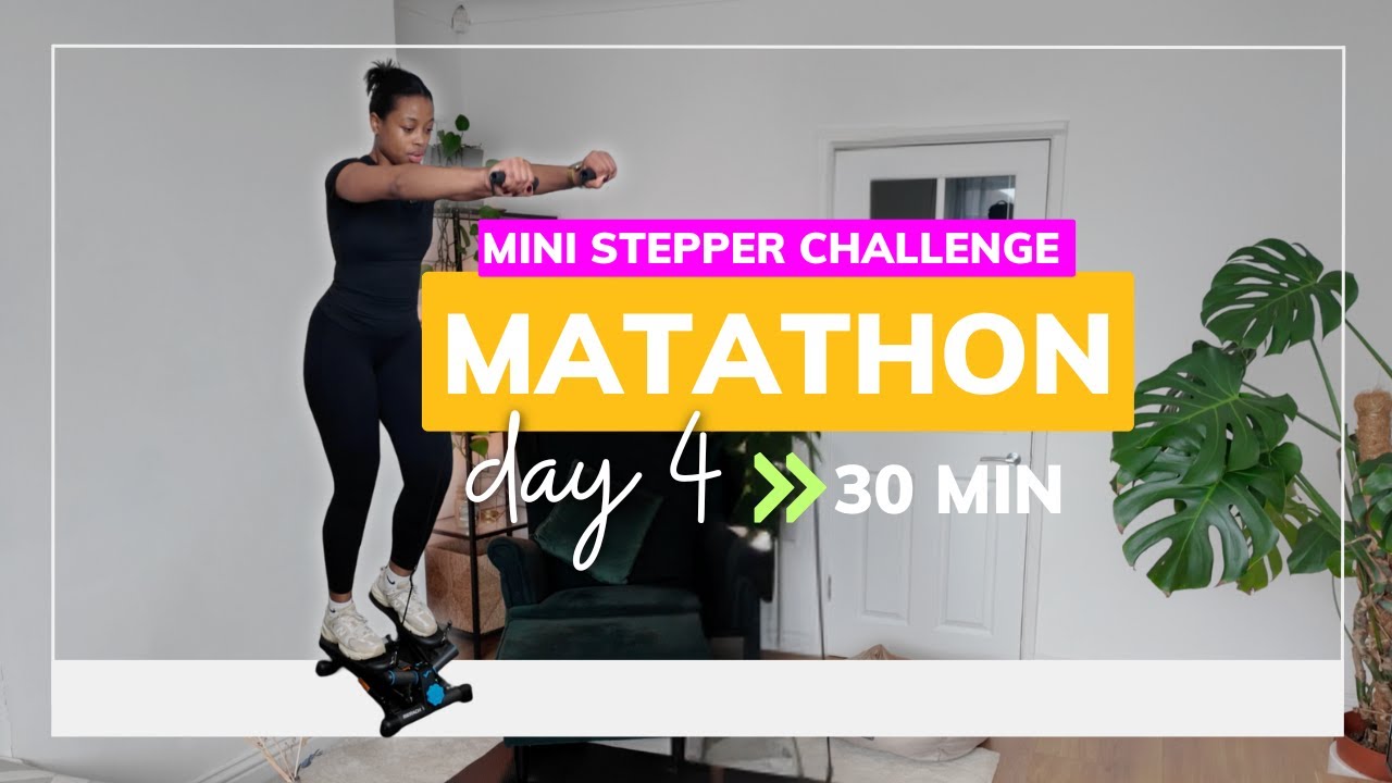 30-минутная тренировка на мини-степпере в рамках марафона | День 4, Январский мини-степпер-челлен...