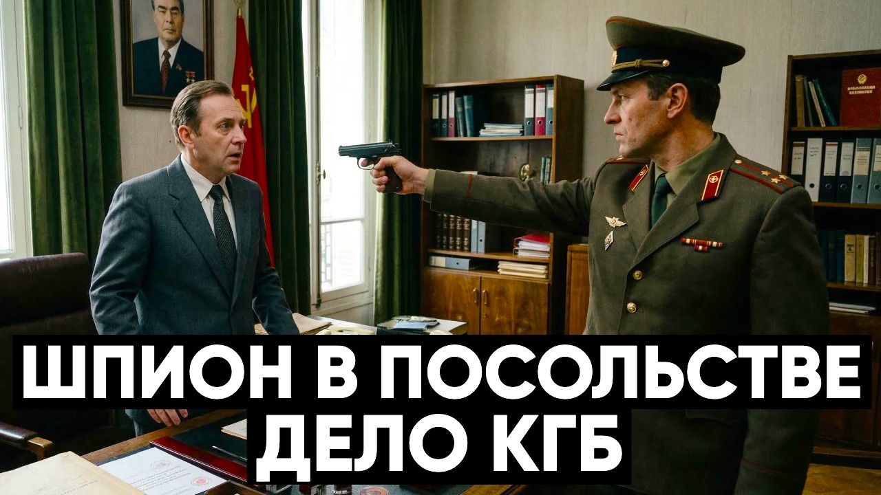 ШПИОН В СОВЕТСКОМ ПОСОЛЬСТВЕ В ПАРИЖЕ — дело КГБ против агента Запада