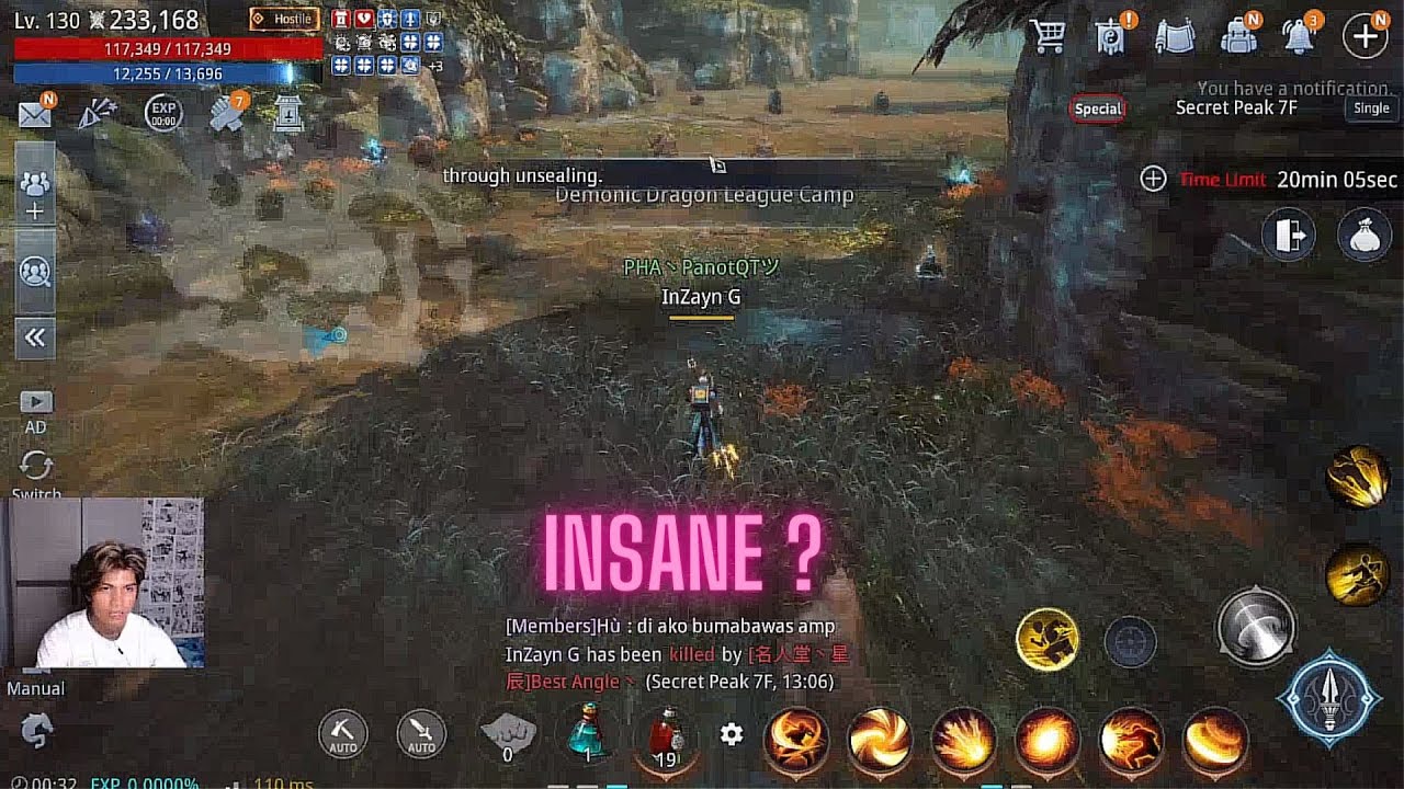 MIR4 - InZayn is the new Jet ? | LVL 130 vs LVL 141(subclass)