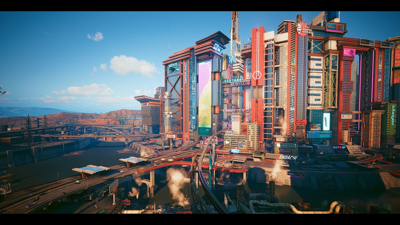 CYBERPUNK 2077 Realistic gameplay 4K [WARNING - VERY SLOW GAMEPLAY]