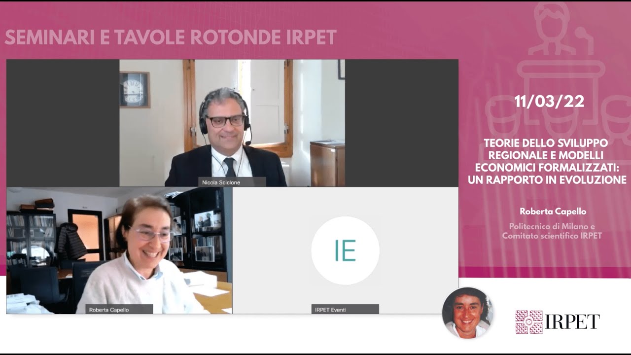 TEORIE DELLO SVILUPPO REGIONALE E MODELLI ECONOMICI FORMALIZZATI  UN RAPPORTO IN EVOLUZIONE