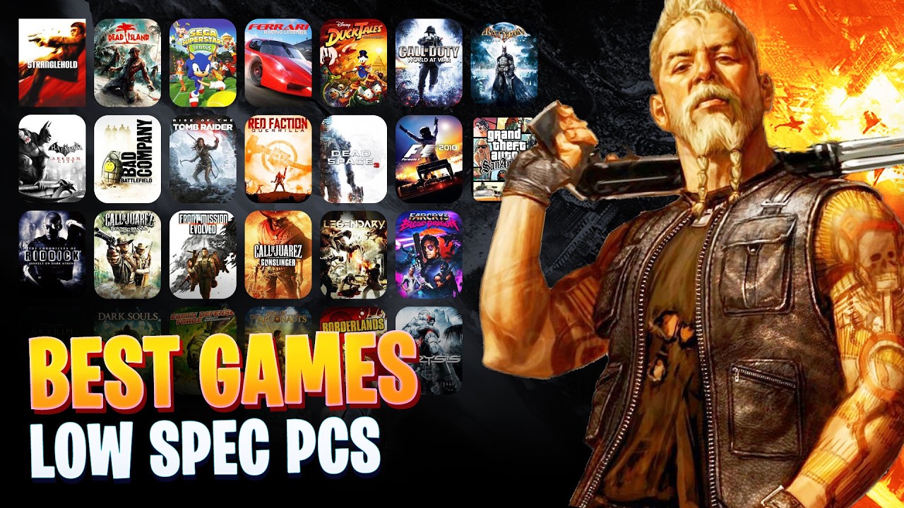 41 Games for Low Spec PC and Old Laptops (2GB RAM / 4GB RAM / 6GB RAM)