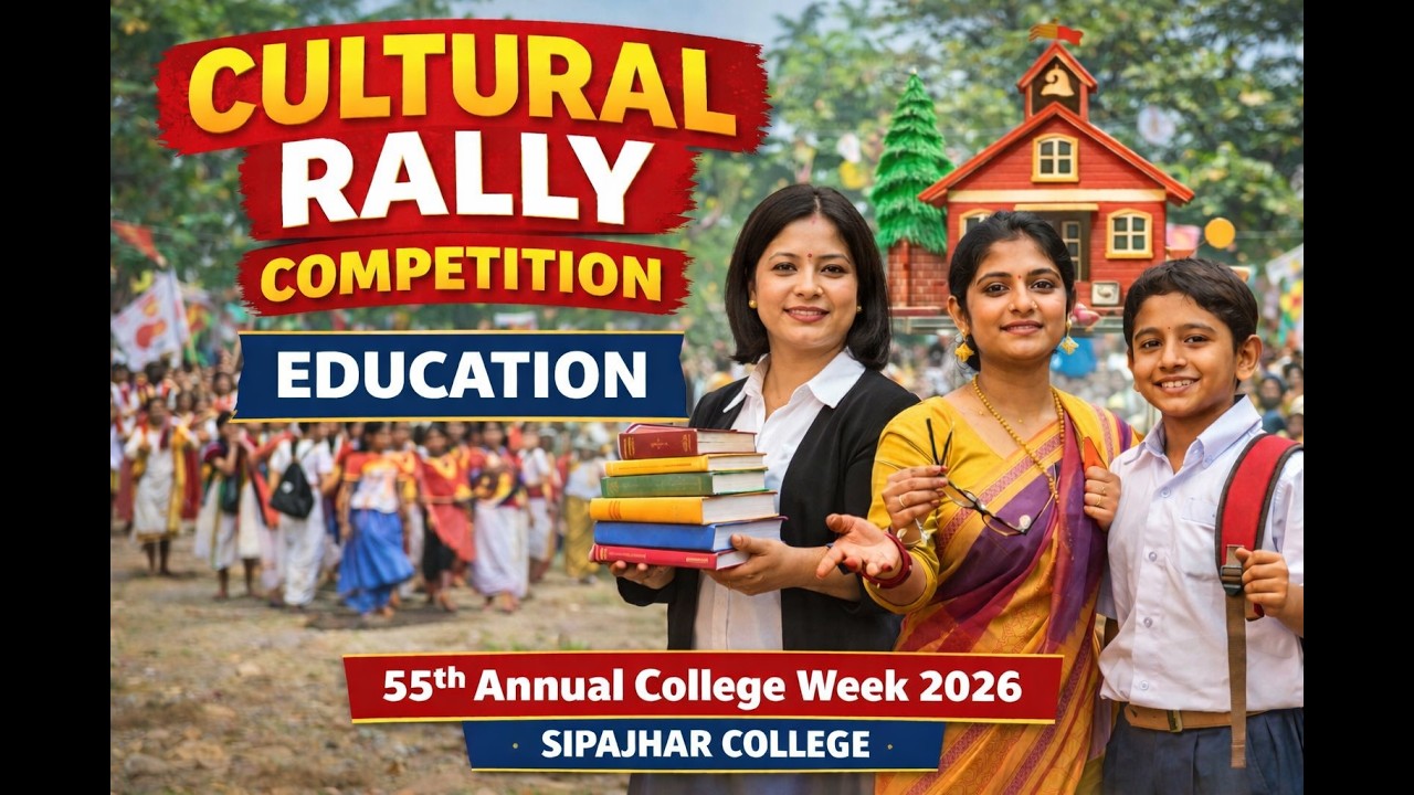 Glimpses of Cultural Rally | Education Department in Action | 55th College Week 2026