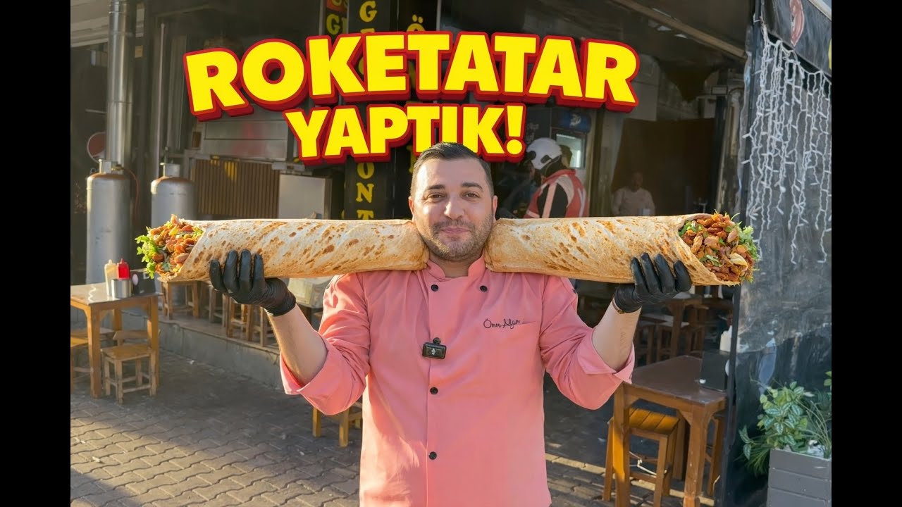 İki Ele Sığmayan Roketatar Yaptık! 🚀 | Ömer Usta Gece Dönercisi