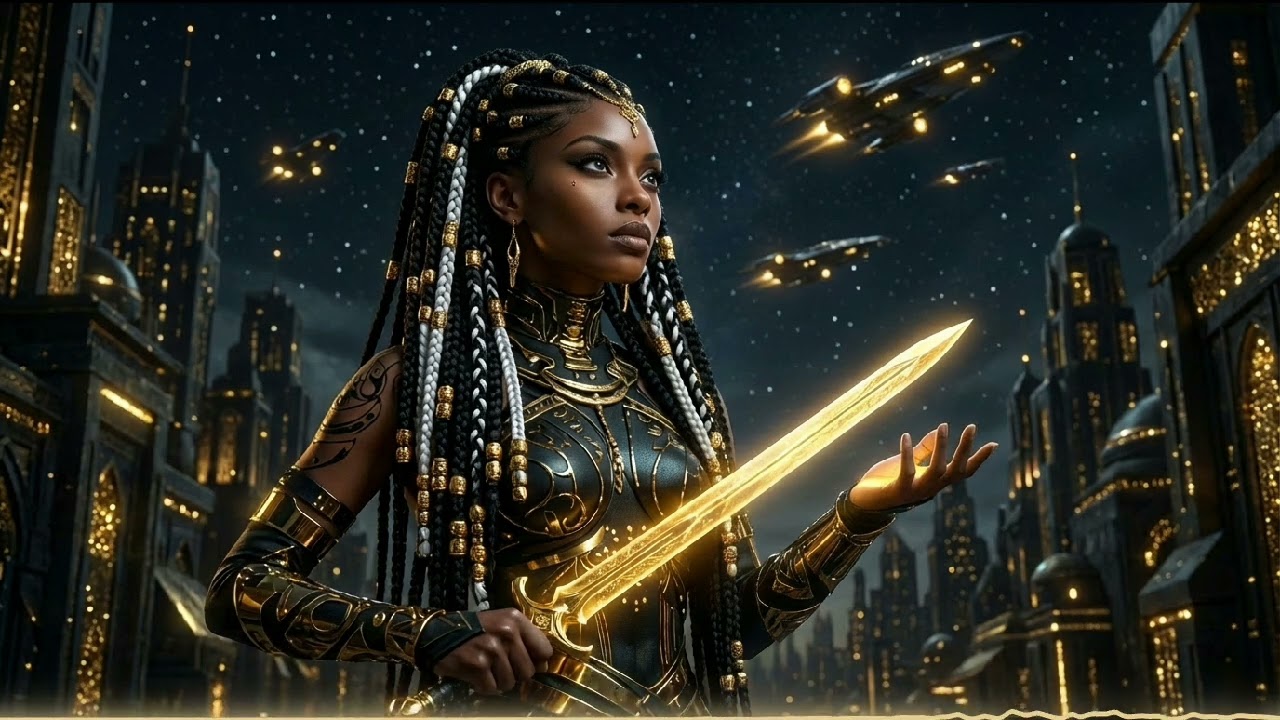 You rise to the edict's call | Afrofuturistic Amapiano Empowerment