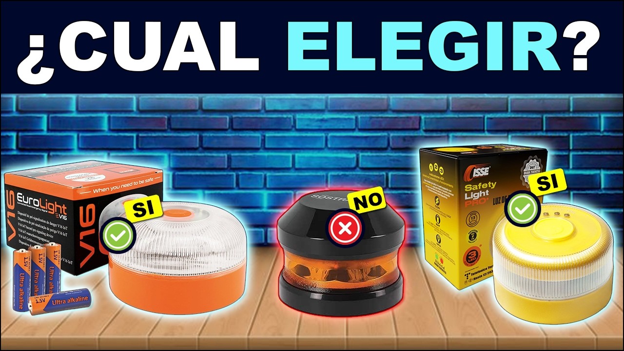 🚨 ¿Cuál comprar? Las MEJORES Balizas v16 Homologadas por la DGT BARATAS 2026 ✅[Calidad Precio]
