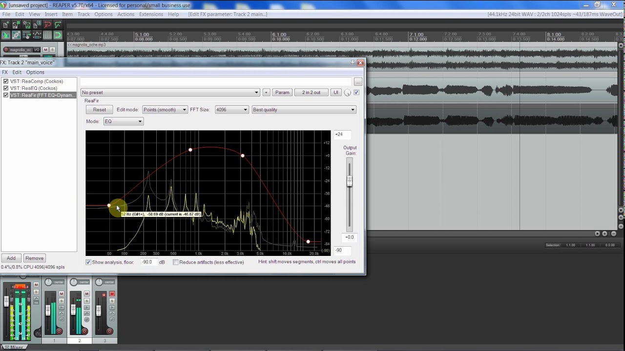 [UTAU TUTORIAL] Simple and Clean Mixing Tutorial for UTAU Covers in REAPER Only Using Stock Plugins