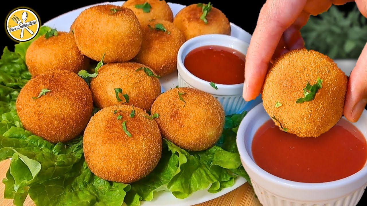 Crispy Mayo Balls Recipe | Chicken Balls Recipe | Ramzan Recipes | @AimonsCookingStories