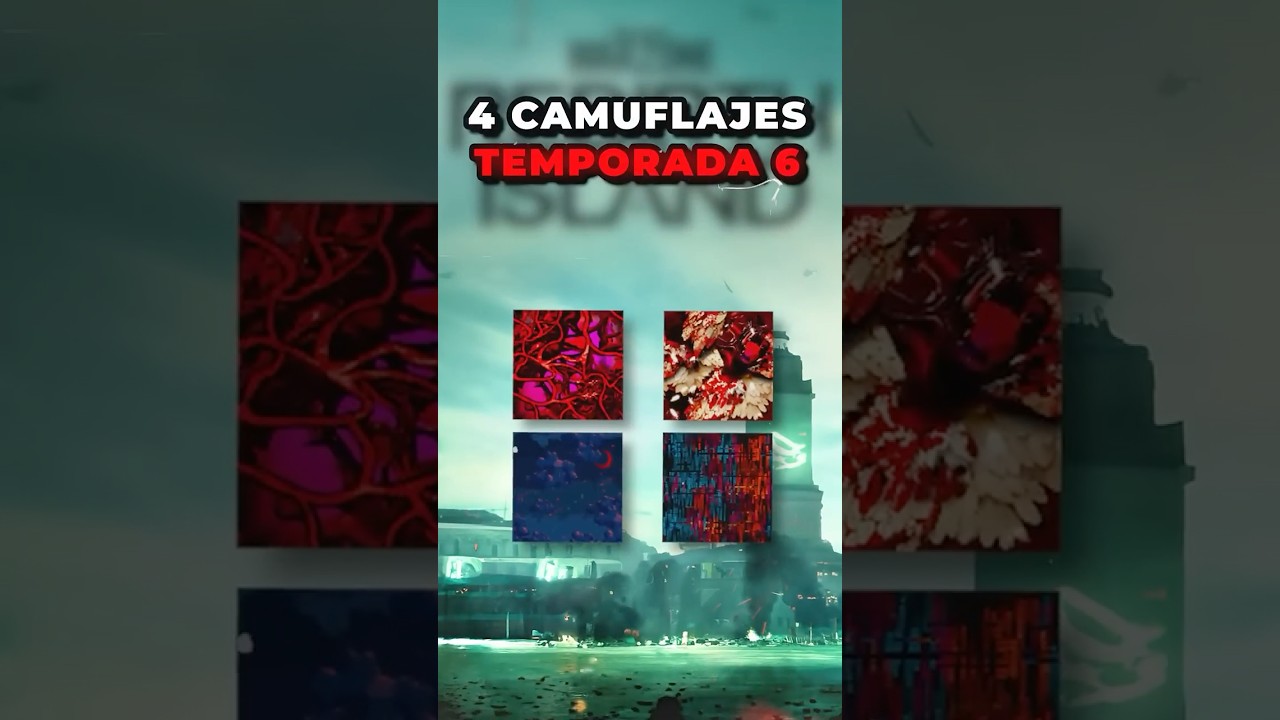 Los MEJORES CAMOS de la TEMPORADA 6 #warzone