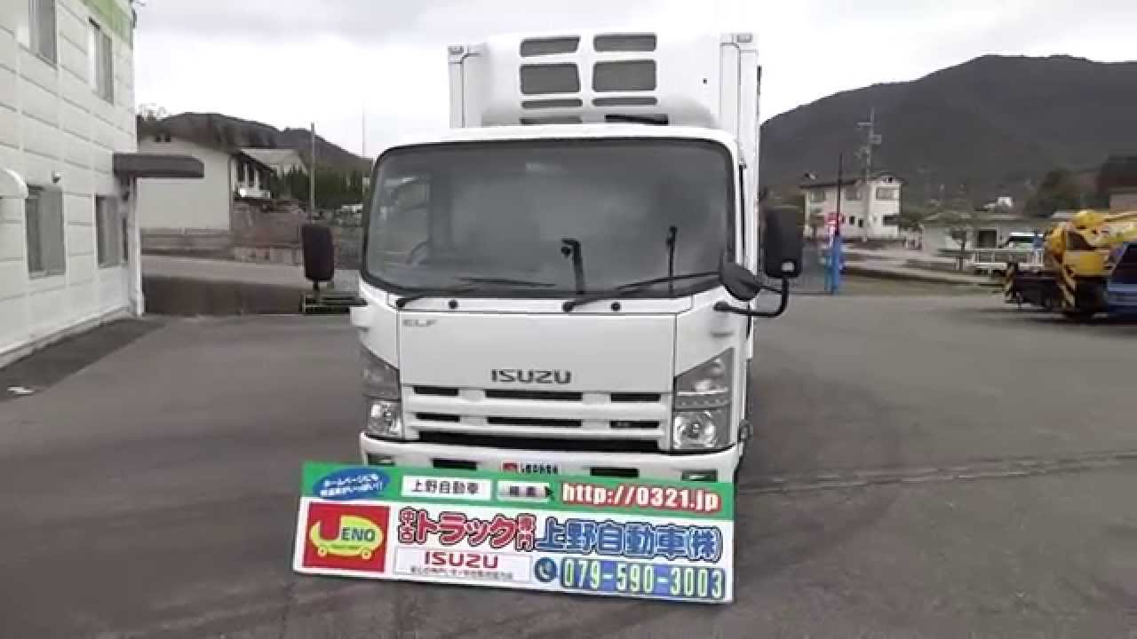 中古トラック 東プレ トプレック 冷蔵車 お弁当宅配 コンビニ配送 エルフ 外装
