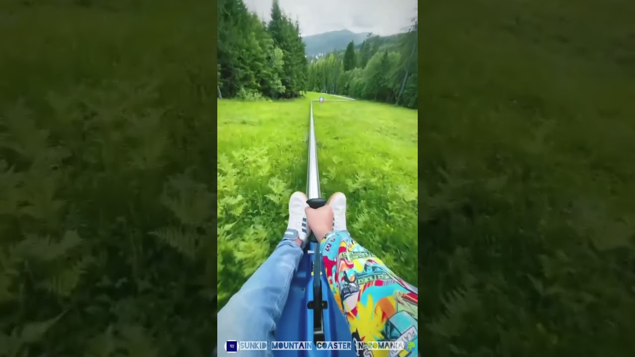 📍Sunkid mountain coaster in Romania