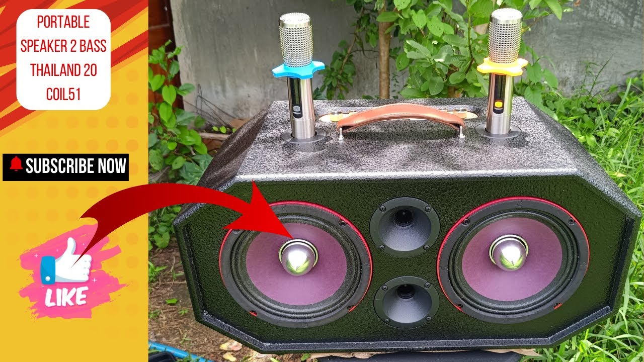 Passion for making karaoke Bluetooth speakers.2 bas20 Thái Lan coil51