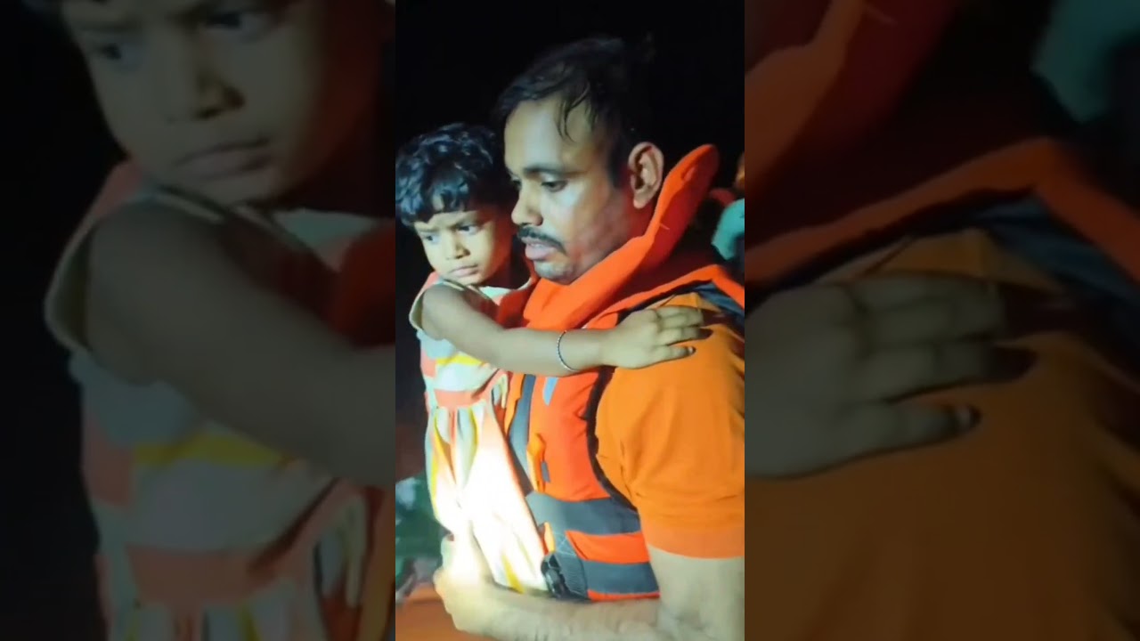 Heartwarming Flood Rescue in Odisha: Baby Saved with a Mother's Love | Bhadrak Flood 2026 #shorts