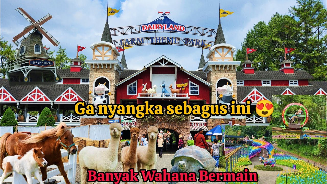 Review Terbaru CIMORY DAIRYLAND PUNCAK BOGOR 2025 | Banyak Wahana Bermain‼️Lemgkap dengan Harga