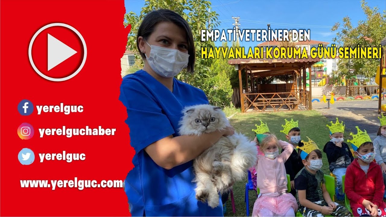 ANAOKULUNDA 4 EKİM HAYVANLARI KORUMA GÜNÜ ETKİNLİĞİ