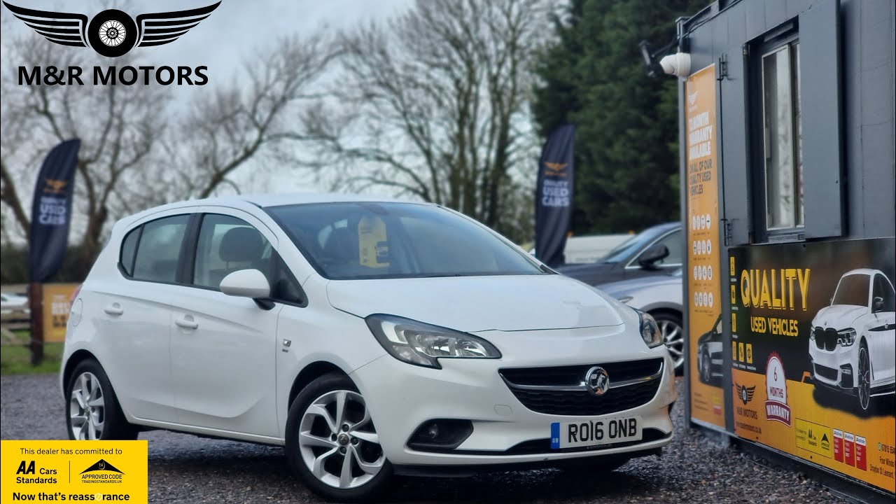 Vauxhall Corsa 1.4i ecoFLEX Energy Hatchback 5dr Petrol Manual RO16ONB https://www.mandrmotors.co.uk