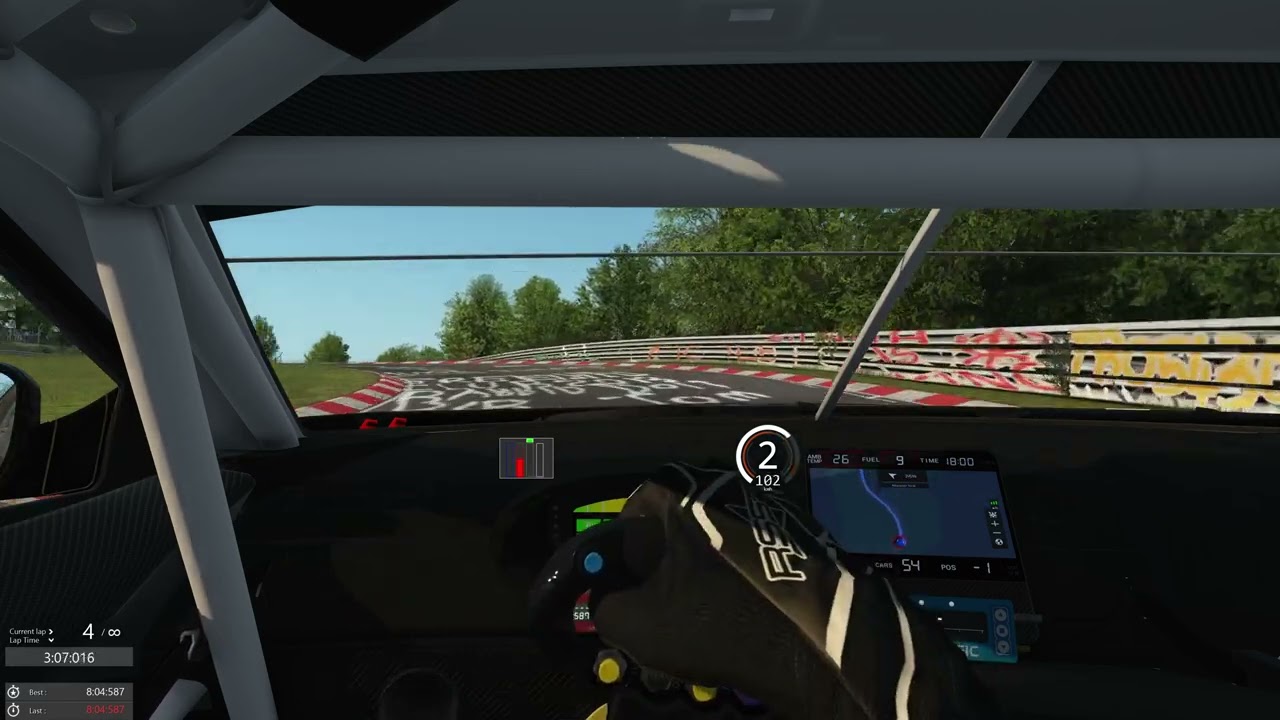 RSS GT-M Bayer  V8 Nordschleife Endurance lap