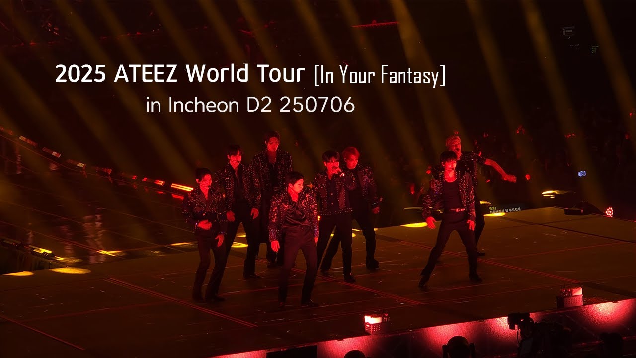 [Sub] 2025 ATEEZ [In Your Fantasy] Incheon D2 Full (Speech included) 250706