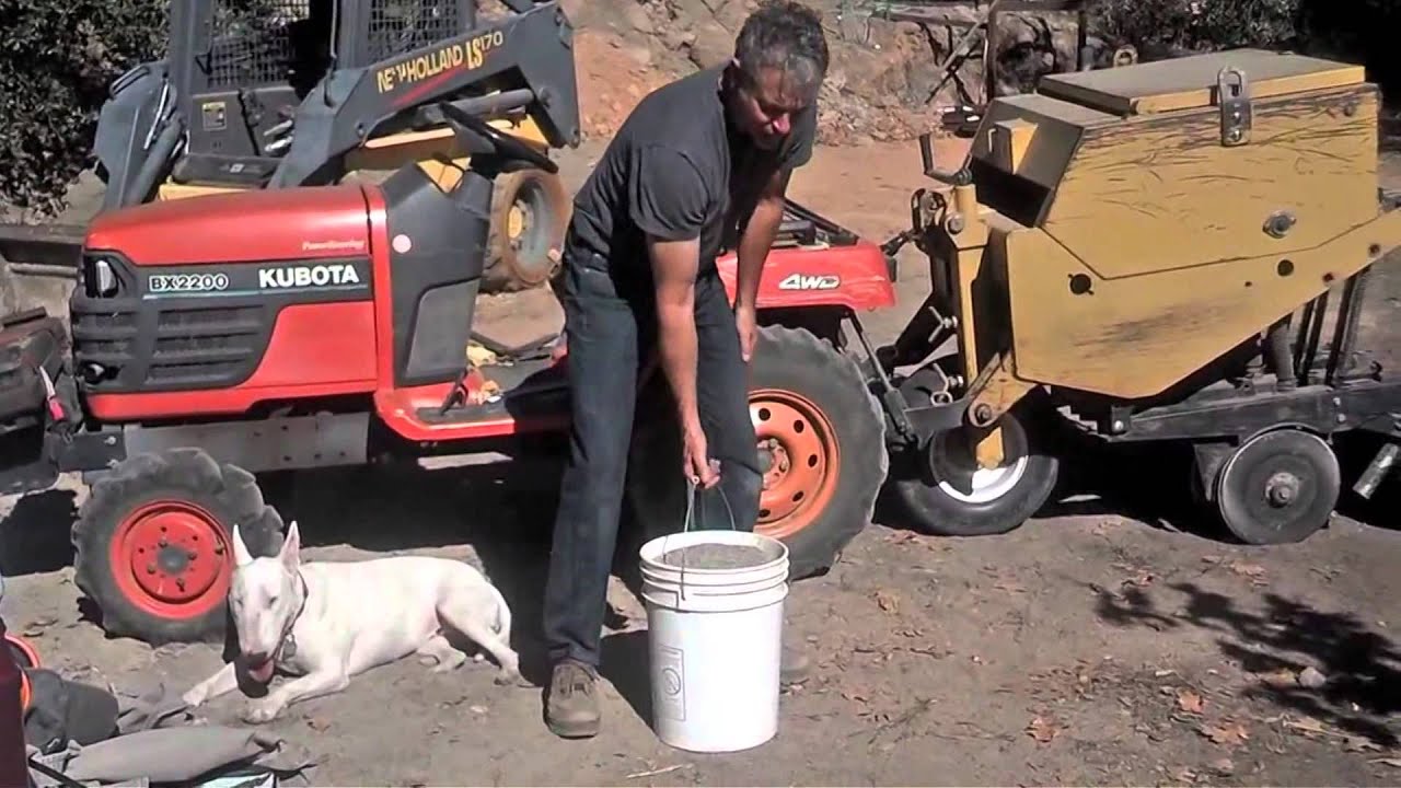 Cover Crop Seeding in Mathis Vineyard