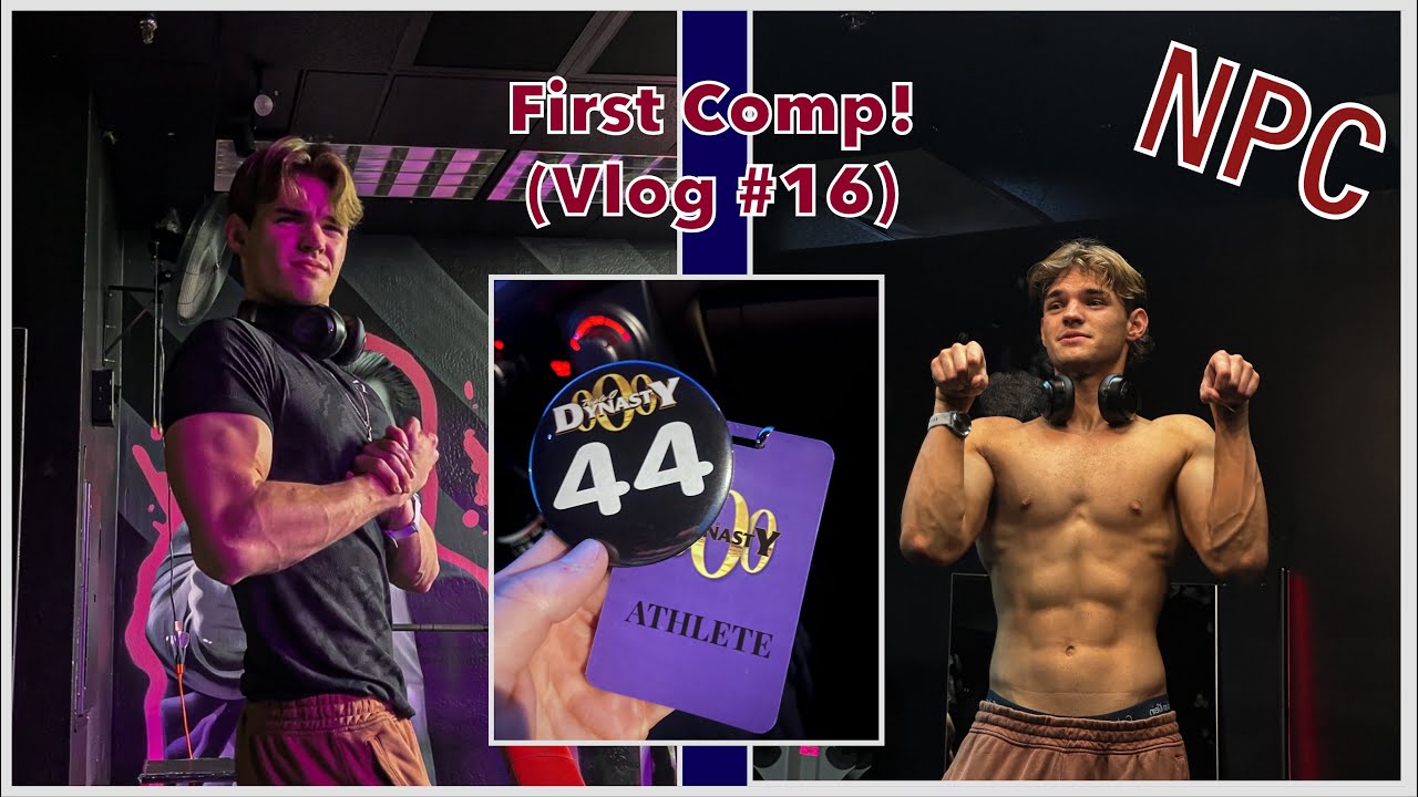 My First NPC Men’s Physique Competition As An 18 Year Old Natural! (+ Prep-Week) (Vlog #16)