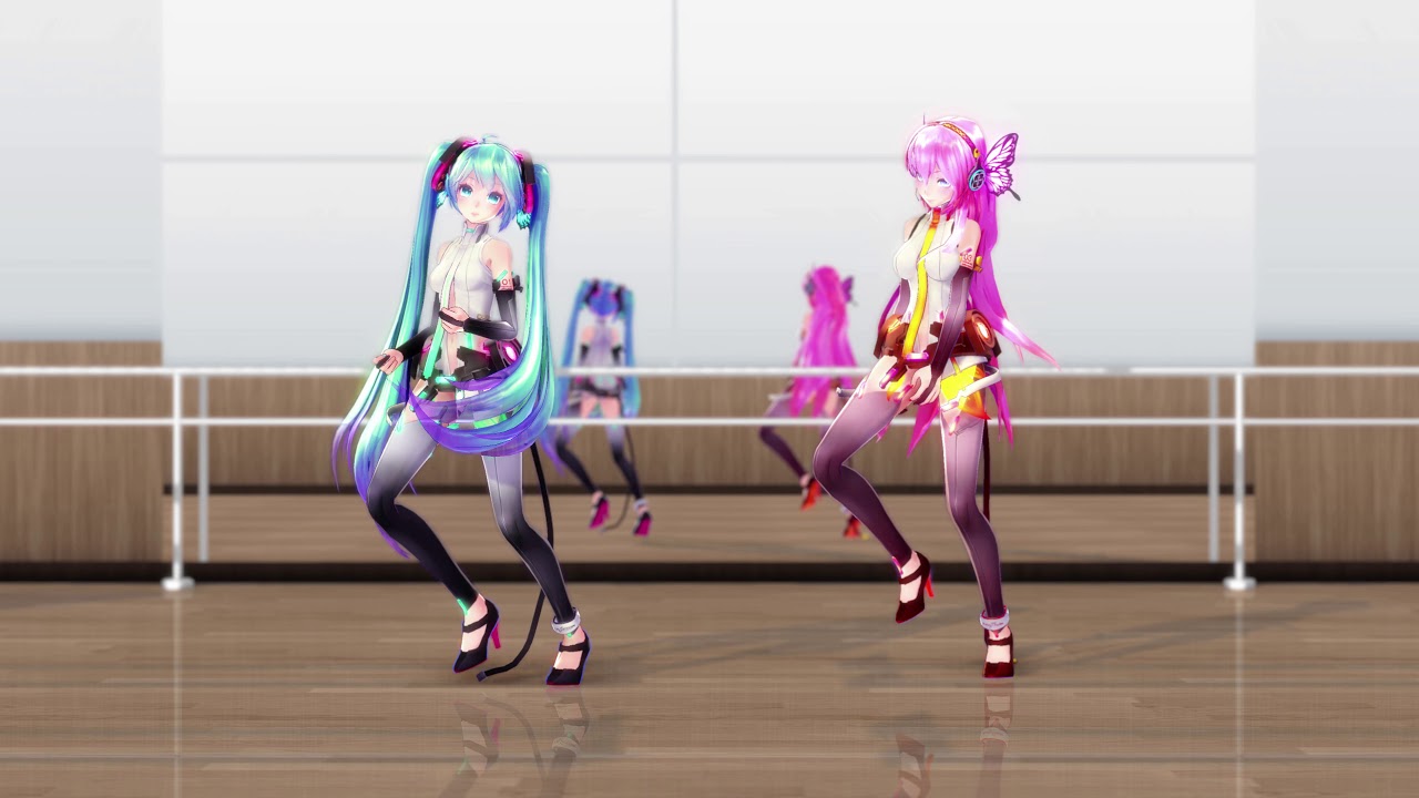【MMD】Hair Physics Test - 4KUHD