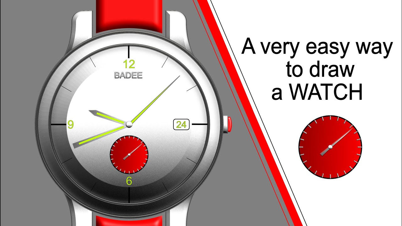 HOW TO DESIGN A WATCH ON IPAD | AFFINITY DESIGNER IPAD