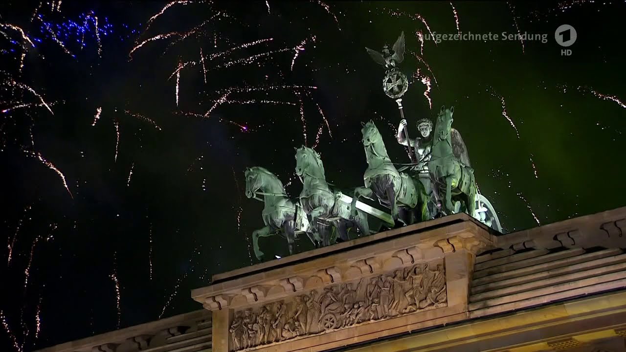 Наступление Нового Года в Германии (Das Erste, 31.12.2020)