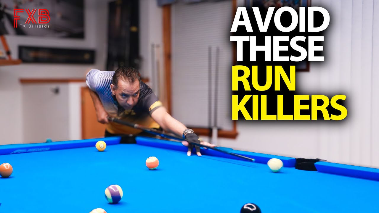 Avoid 8 Ball Patterns that Kill Your Runouts ~ (Free Pool Lessons)
