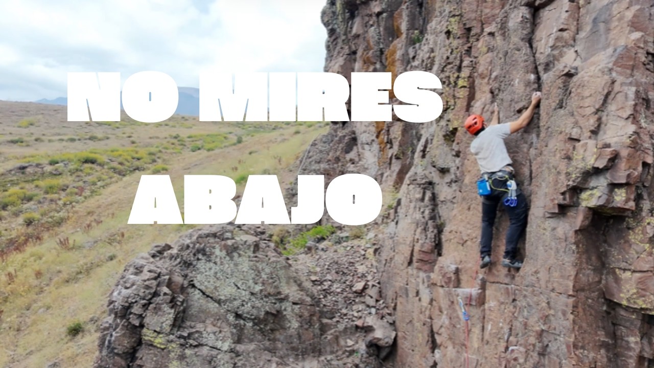 ESCALADA en ROCA por Farellones (Dia de San Valentin)