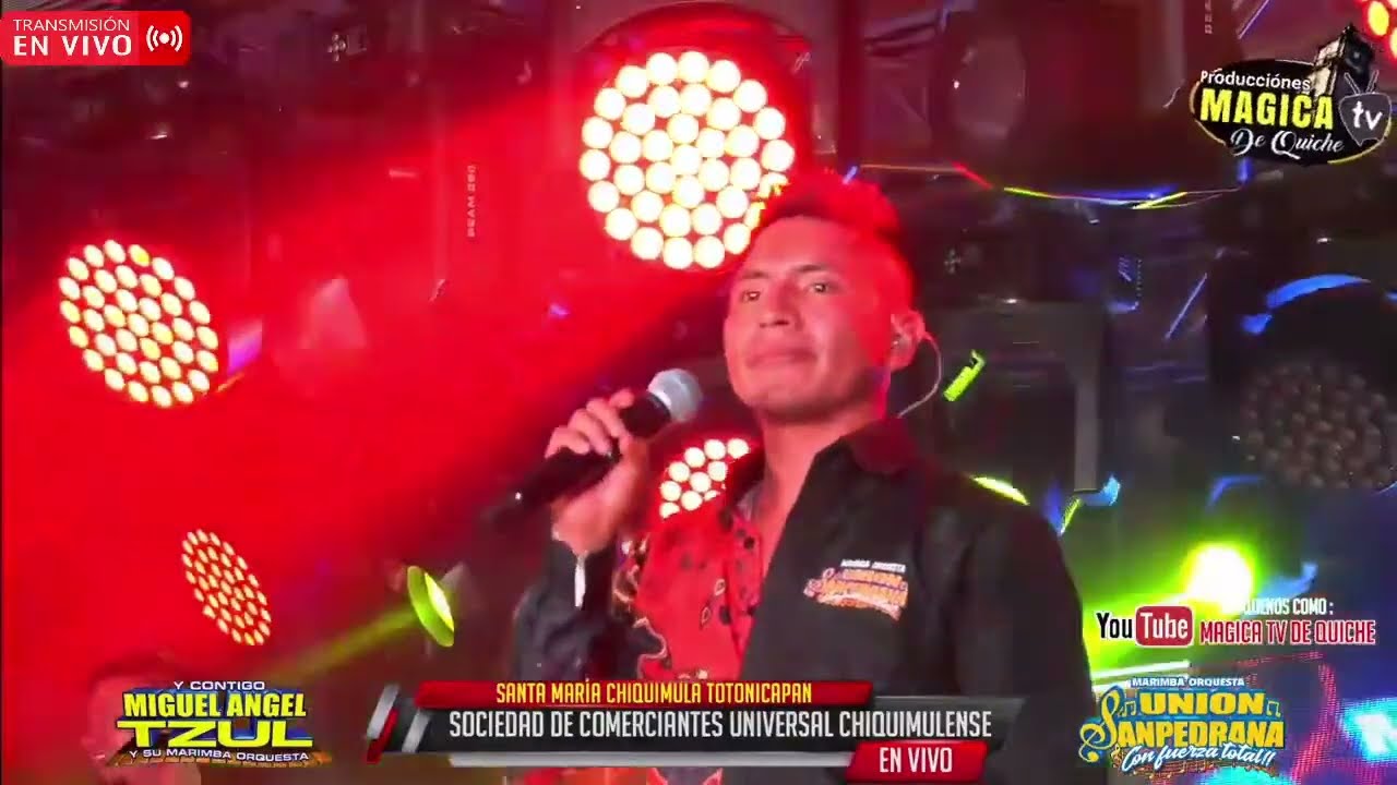 UNION SANPEDRANA Y MIGUEL ANGEL TZUL BAILE SOCIAL DESDE SANTA MARIA CHIQUIMULA