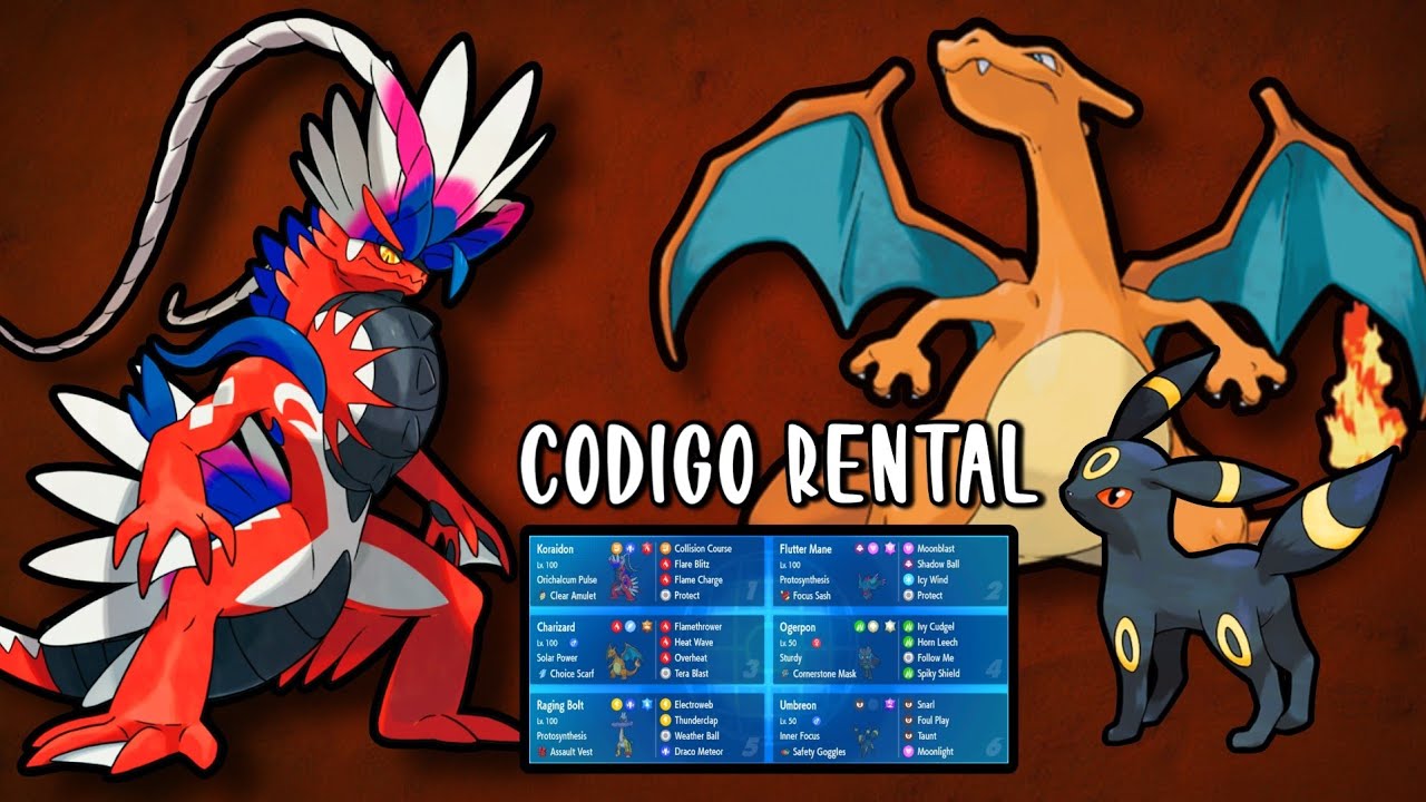 KORAIDON, CHARIZARD y UMBREON en un mismo equipo de SOL para Regulacion G | Pokemon Scarlet & Violet