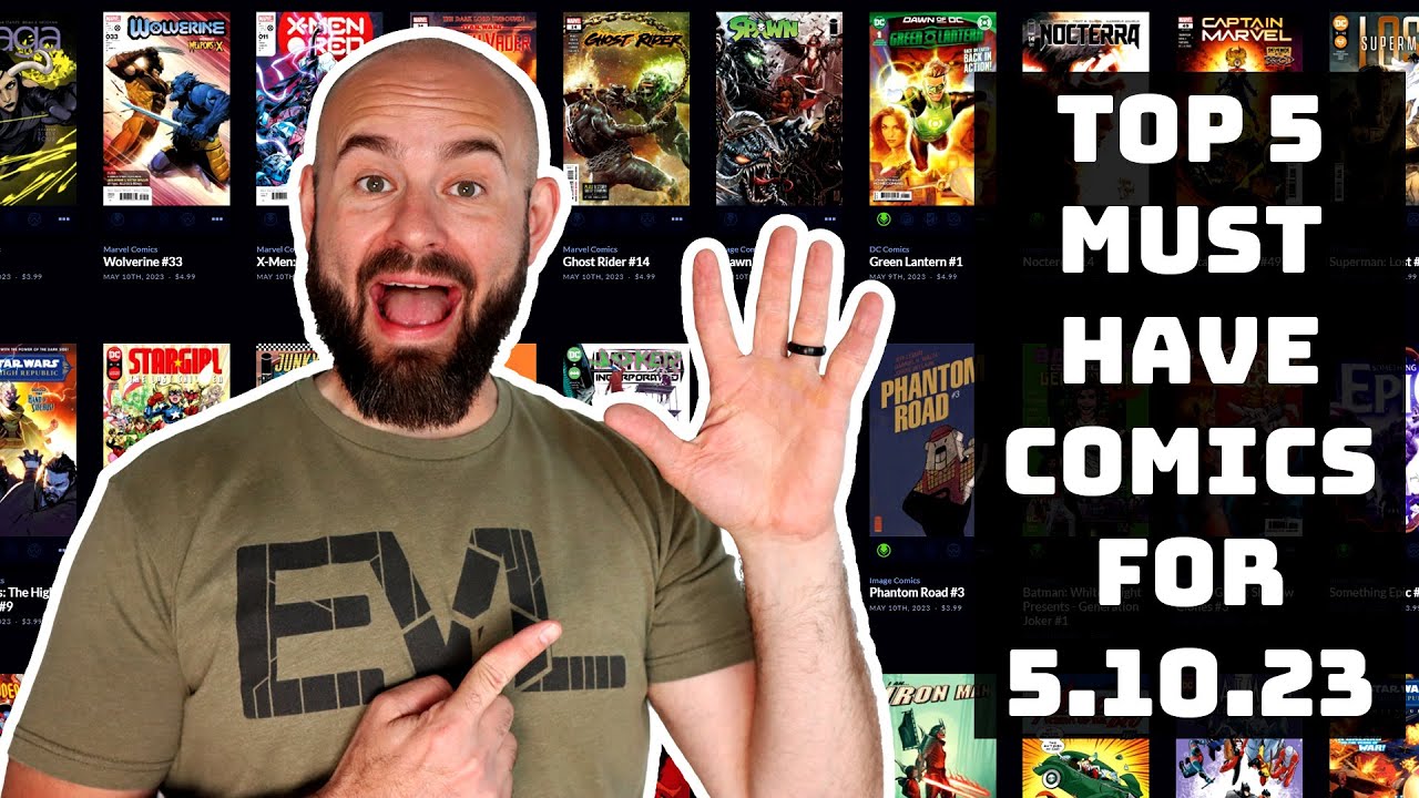 TOP 5 Must Have Comic Books for 