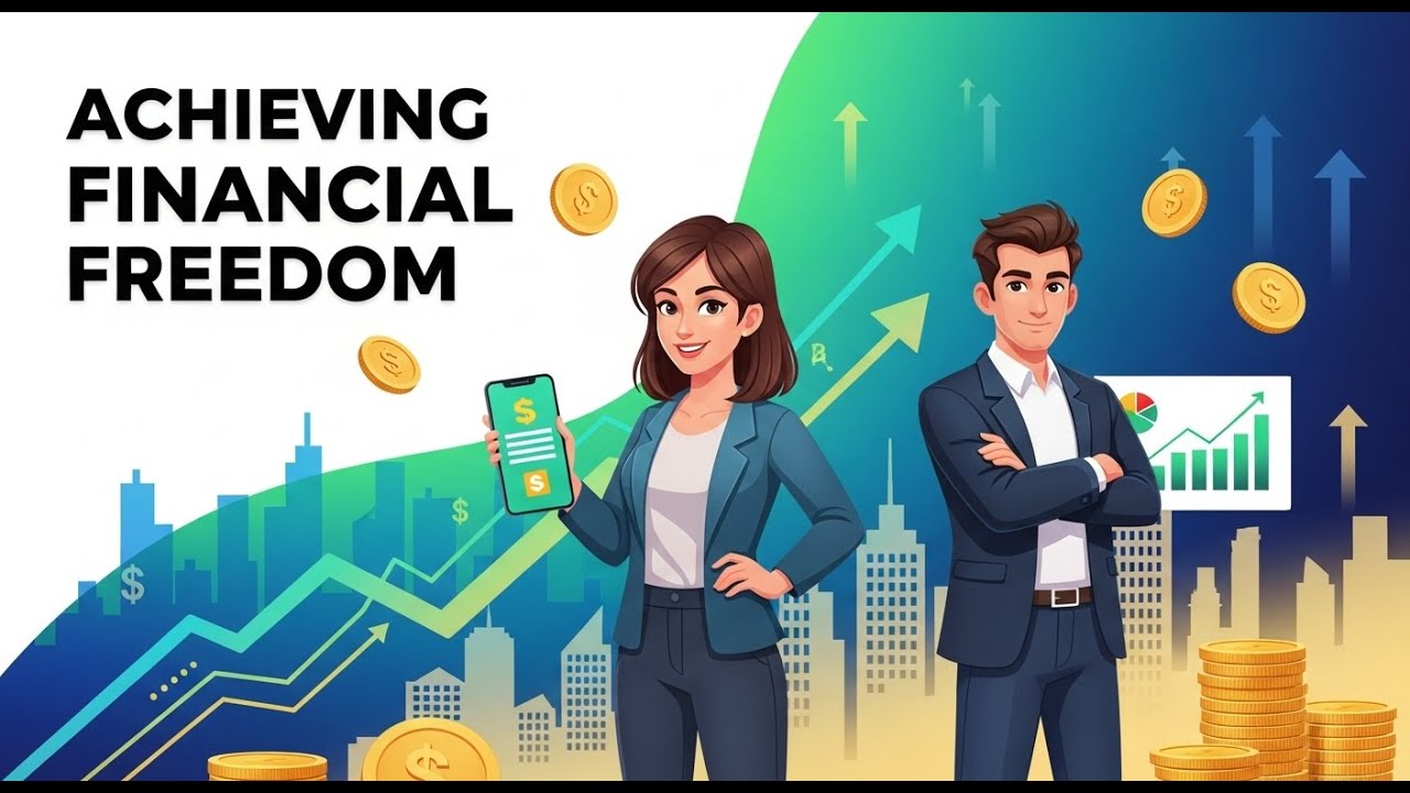 English Conversation |Achieving Financial Freedom | Easy English Practice | English Podcast