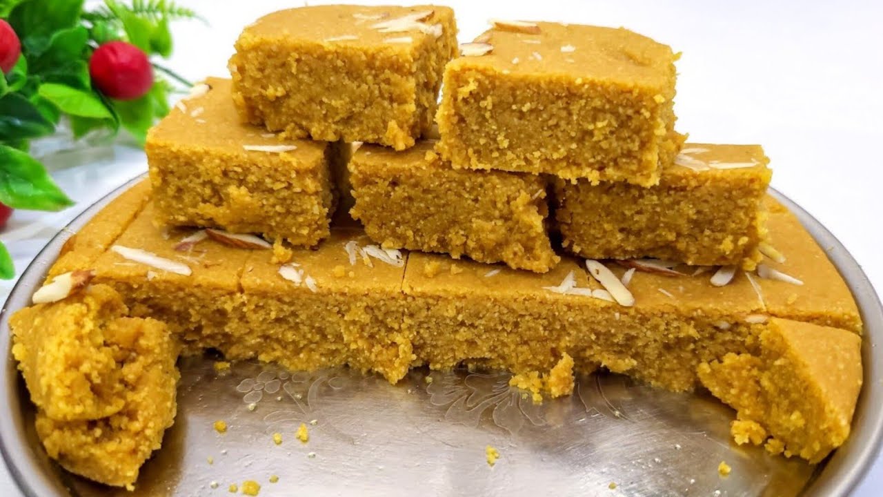 Besan ki barfi। बेसन बर्फी बनाने की आसान रेसिपी। gram flour barfi।। besan barfi।।